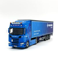 Scania R highline CR20H curtainside trailer Van Moer,WSI Truck Models