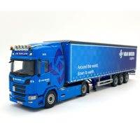 Scania R highline CR20H curtainside trailer Van Moer,WSI Truck Models