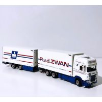 Scania R highline riged truck reefer combi R. v.d. Zwan