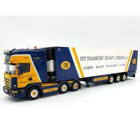 Scania R4 topline reefer trailer Dinant van Iterson,WSI Truck Models