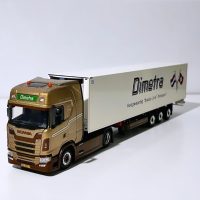 Scania S highline CS20H 4x2 reefer trailer Dimetra