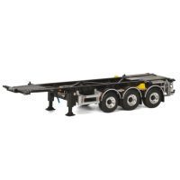 container trailer for swapbody tank container 3 axle