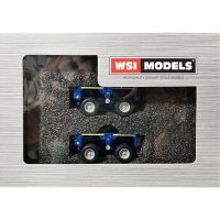 scheuerle intercombi trailer part-set 2 axle in blue (2x)