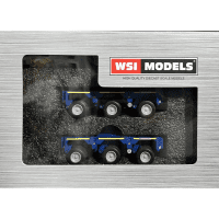 scheuerle intercombi trailer part-set 3 axle in blue(2x)