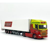 Scania R highline CR20H box trailer Busser Logistiek,WSI Truck Models