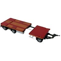 jumbo drawbar trailer 3 axle(extendable)