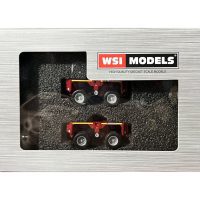 scheuerle intercombi trailer part-set 2 axle in red 2x