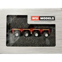 scheuerle intercombi trailer part-set 4 axle in red