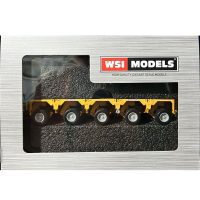 scheuerle intercombi trailer part-set 5 axle in yellow