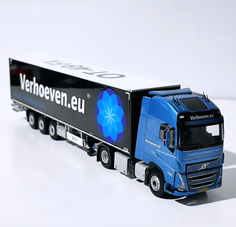 Volvo Fh Globetrotter Xl X Box Trailer Verhoeven Logistics Wsi Models Modeltruckland