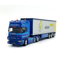 Scania R4 topline 6x2 curtainside trailer Rasmus K Jensen,WSI Truck Models