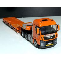 MAN TGX XLX 6x4 Nooteboom lowloader trailer Michielsens