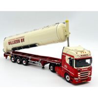 Scania R highline CR20H tipper bulk trailer Nillezen Transport,WSI Truck Models
