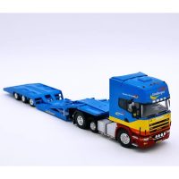 Scania 4 Series Topline 6X2 Midlift Axle Truck Transporter - 3 Axle Zandbergen High & Heavy,WSI Truck Models