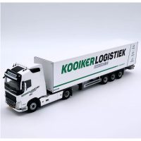 Volvo FH4 Globetrotter 4X2 Box Trailer - 3 Axle Kooiker,WSI Truck Models