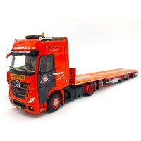 Mercedes Actros MP5 4x2 flatbed mega trailer Van Grinsven,WSI Truck Models (2)