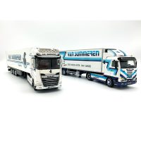 Scania 143+DAF XG with reefer trailers Van Summeren,WSI Truck Models