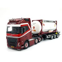 Volvo FH5 Kees Verhoef container trailer+20FT tank container,WSI Truck Models