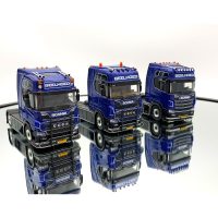 3 Scania trucks Geelhoed,WSI Truck Models