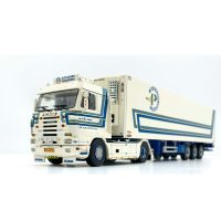 Scania 143 streamline 4x2 reefer trailer Van de Plasse,WSI Truck Models