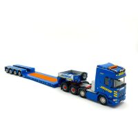 Scania R highline CR20H 8x4 euro lowloader trailer Havator,WSI Truck Models (2)