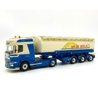 DAF XD SH 4x2 animalfeed bulk trailer Van de Brug Elspeet,WSI Truck Models