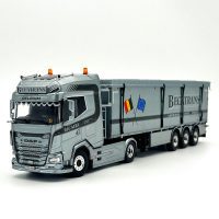 DAF XG+ 4x2 belt trailer 3 axle Becatrans BV,WSI Truck Models
