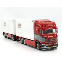 Scania R highline CR20H riged reefer combi Christensen Sonner,WSI Truck Models (2)