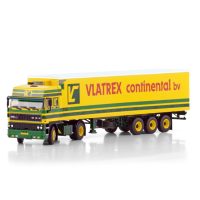 DAF 3300 space cab 4x2 reefer trailer Vlatrex,WSI Truck Models