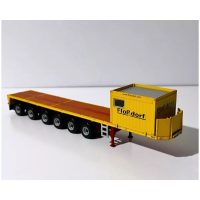 Goldhofer ballast trailer 6 axle+10ft container Flossdorf,WSI Truck Models