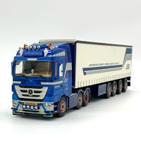 Mercedes Actros MP3 6x2 curtainside trailer JSB Swijnenburg,WSI Truck Models (2)