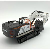 Volvo EC950F excavator in white,construction vehicle,WSI Truck Models (2)