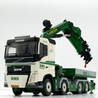 Volvo FH4 sleeper cab 8x4 palfinger crane PK165.002+jib BMS AS,WSI Truck Models (2)