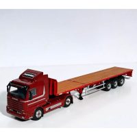 Scania 143 with flatbed trailer 3 axle(extendable),WSI Truck Models