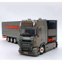 Scania S highline reefer trailer D. Veluwenkamp Int Transport,WSI Truck Models