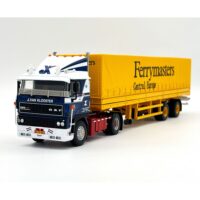 DAF 2800 4x2 classic curtainsider trailer - 2 axle J. van Klooster,WSI Truck Models (2)