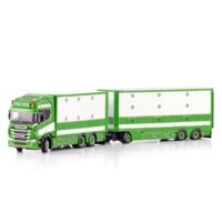 Scania R highline CR20H 6x2 tag axle resin combi-6 axle Van Dijk Livestock,WSI Truck Models