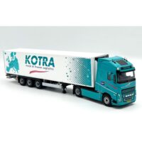 Volvo FH5 globetrotter XL reefer trailer- 3 axle Kotra,WSI Truck Models (2)