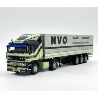 DAF 2800 4x2 classic curtainsider trailer- 3 axle Kroon Assen,WSI Truck Models (2)